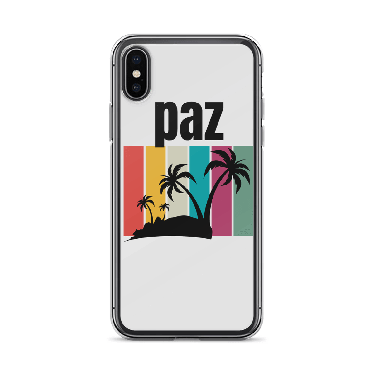 Personalized PAZ Retro Island Phone Case