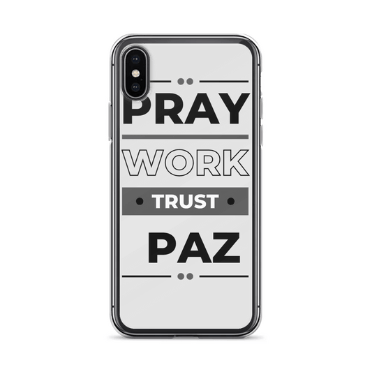 Personalized PAZ Phone Case with Bold Typography