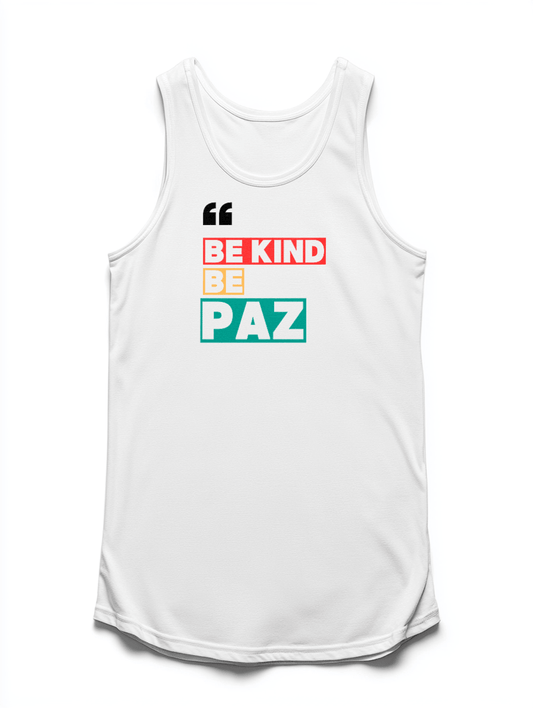 Personalized PAZ Be Kind Tank Top