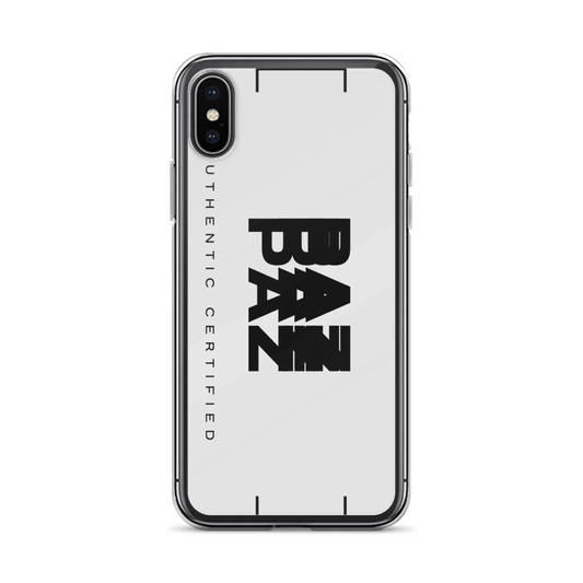 Personalized PAZ Clear Phone Case with Modern Design