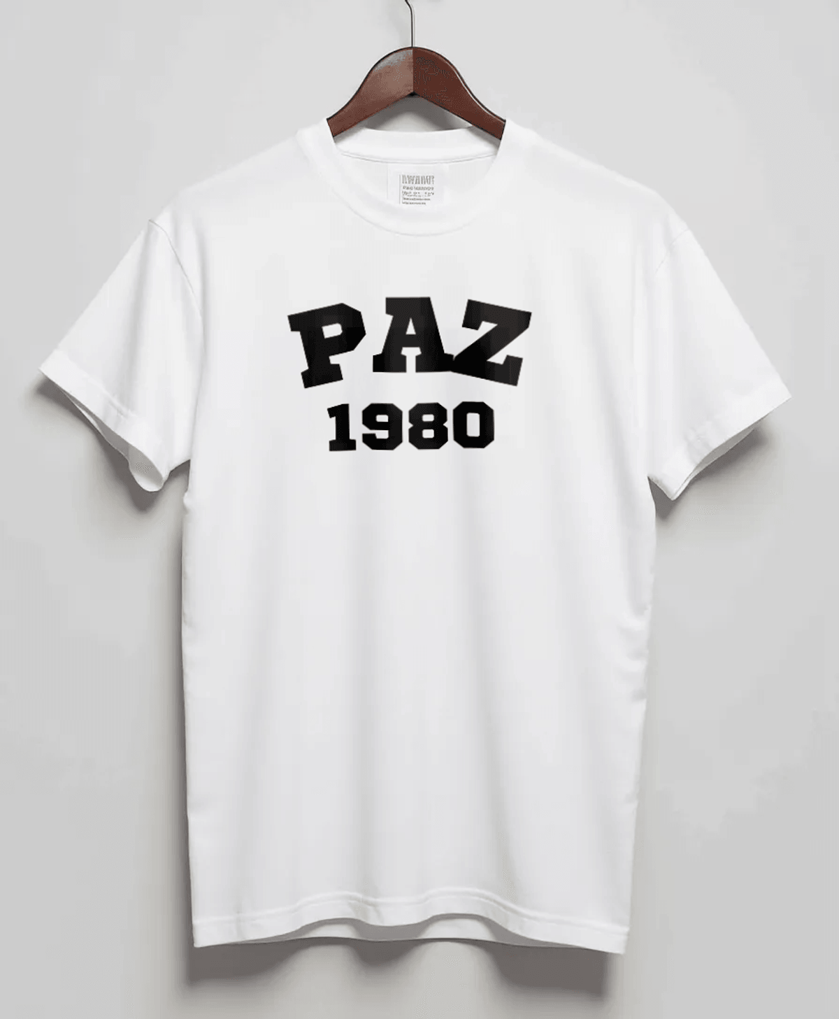 Personalized PAZ Varsity T-Shirt