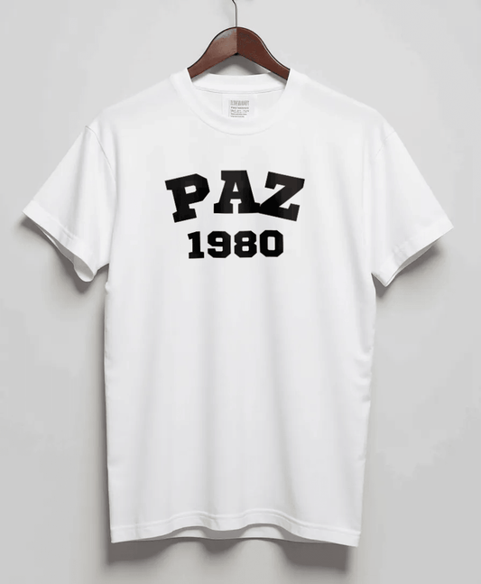 Personalized PAZ Varsity T-Shirt