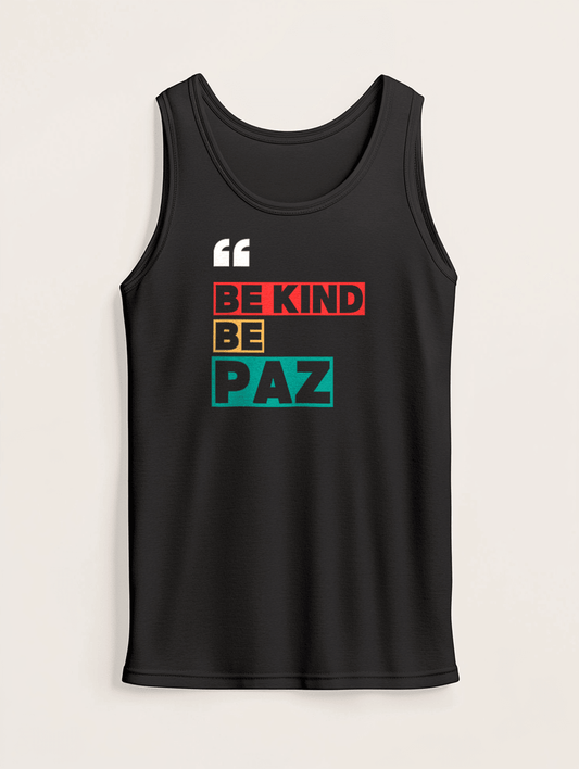 Personalized PAZ Tank Top Statement Piece