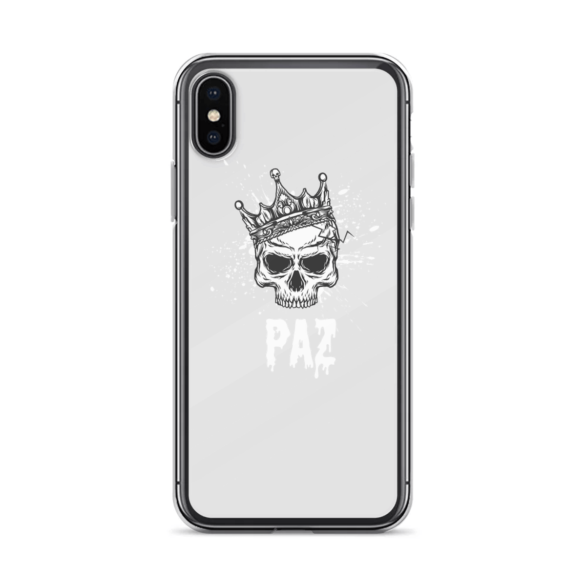 Personalized PAZ Crowned Skull Phone Case
