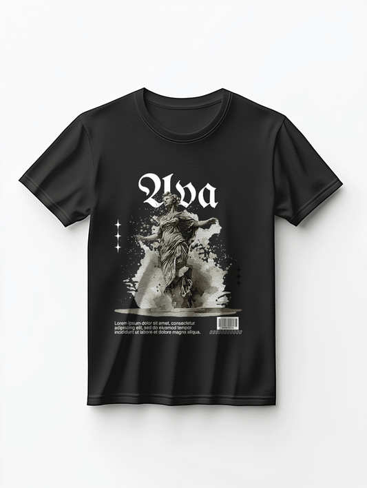 Personalized AVA Monochrome Statue T-Shirt