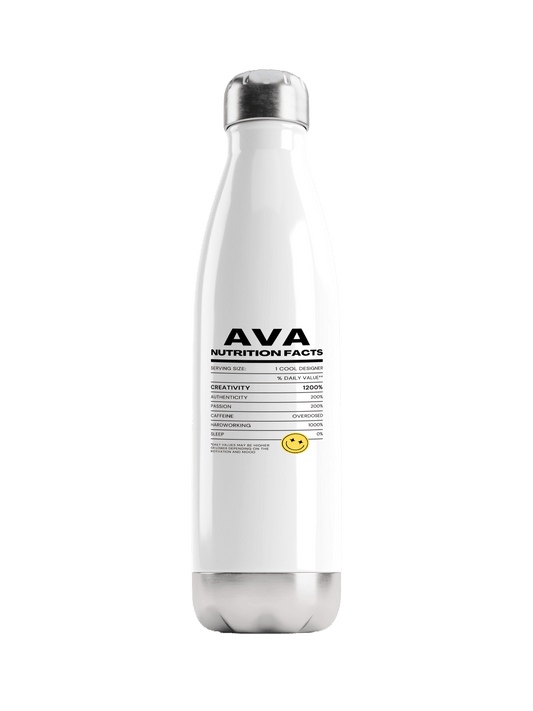 Personalized AVA Hydration Bottle