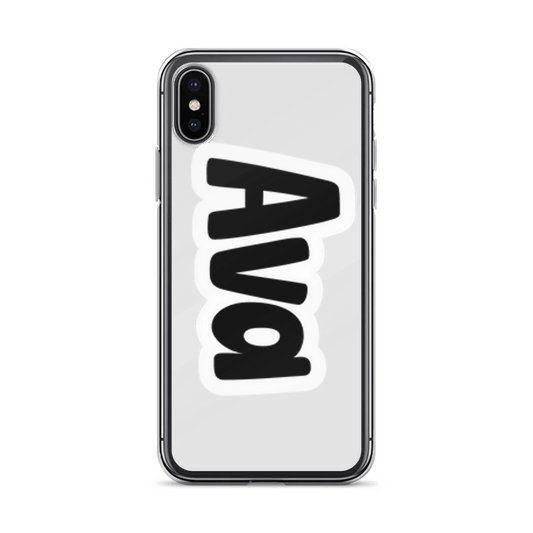 Personalized AVA Clear Phone Case