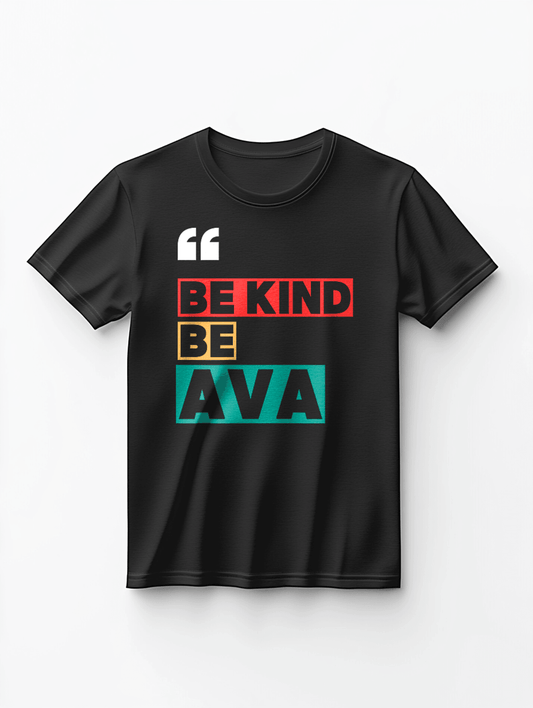 Personalized AVA Be Kind T-Shirt