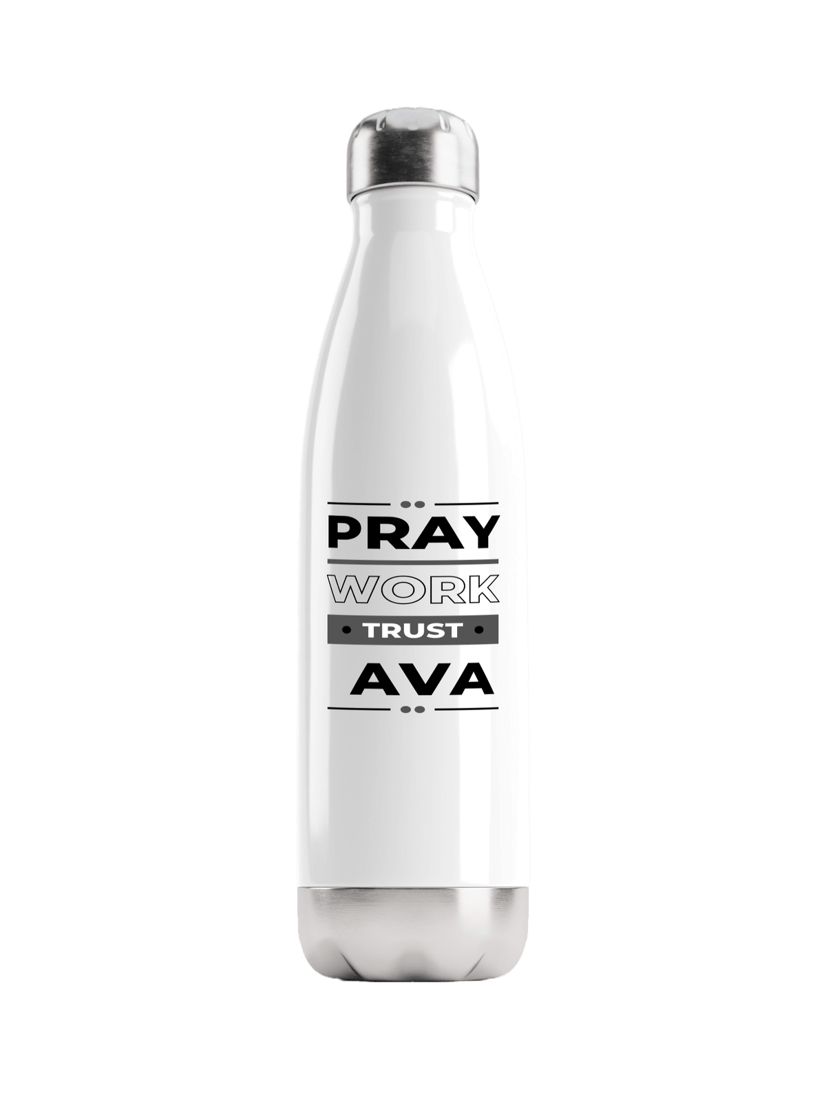 Personalized AVA Motivational Water Bottle