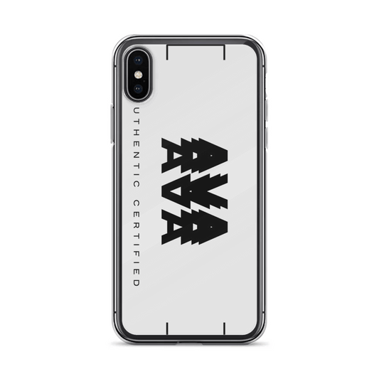 Personalized AVA Clear Phone Case with Modern Design