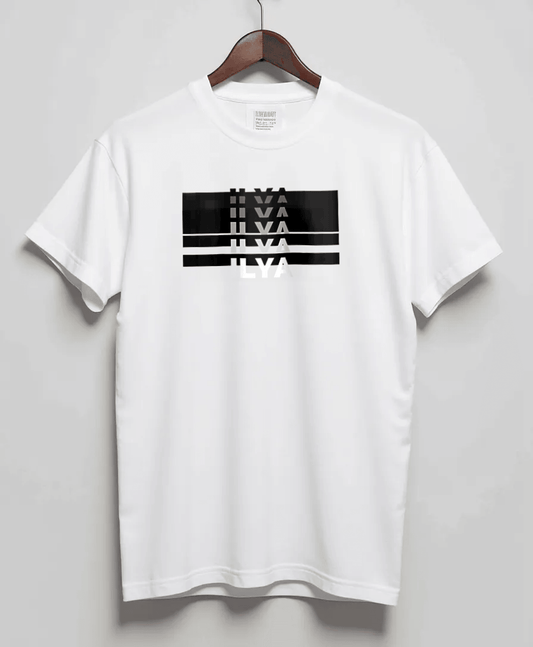 Personalized ILYA Modern T-shirt