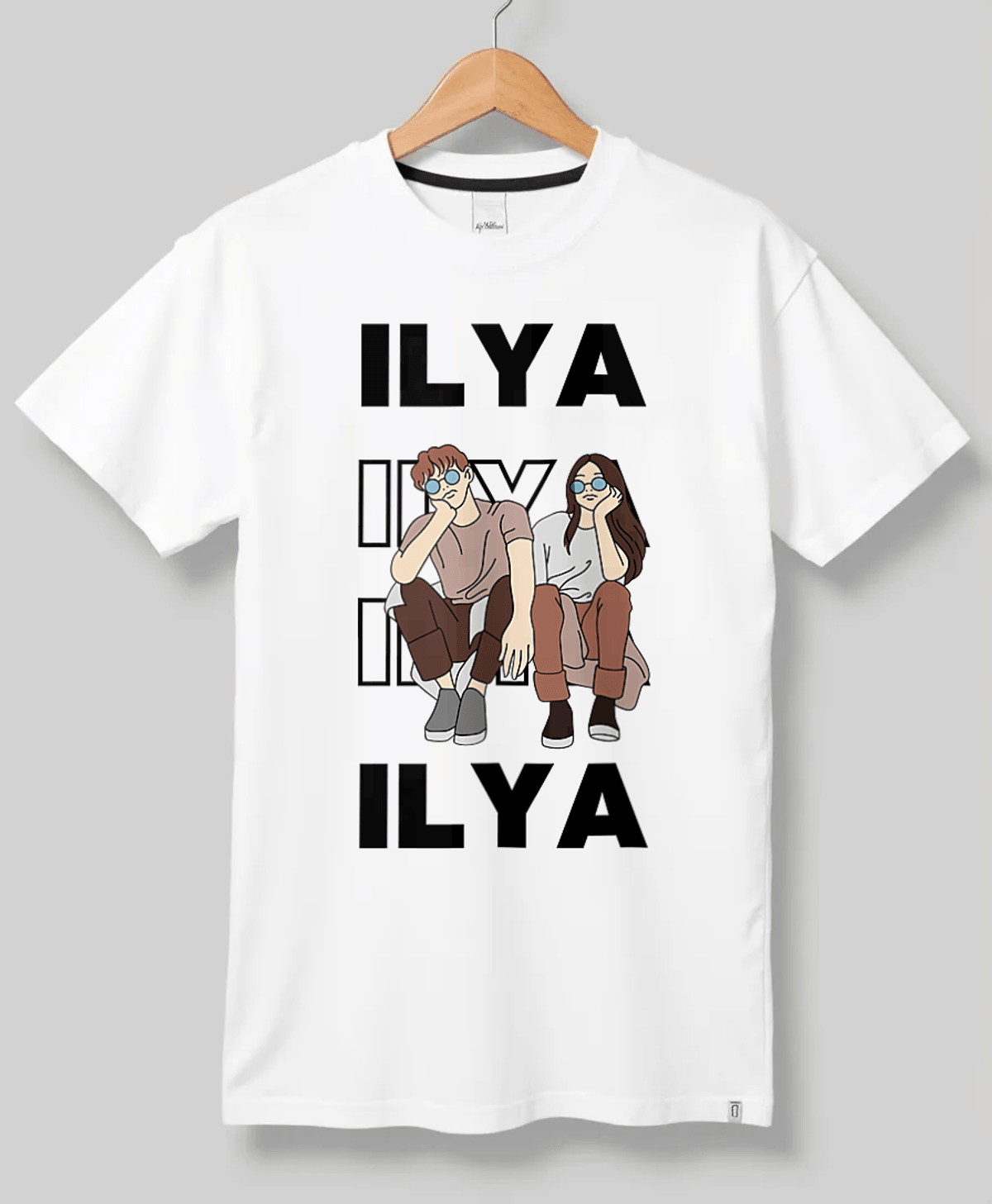 Personalized ILYA T-Shirt