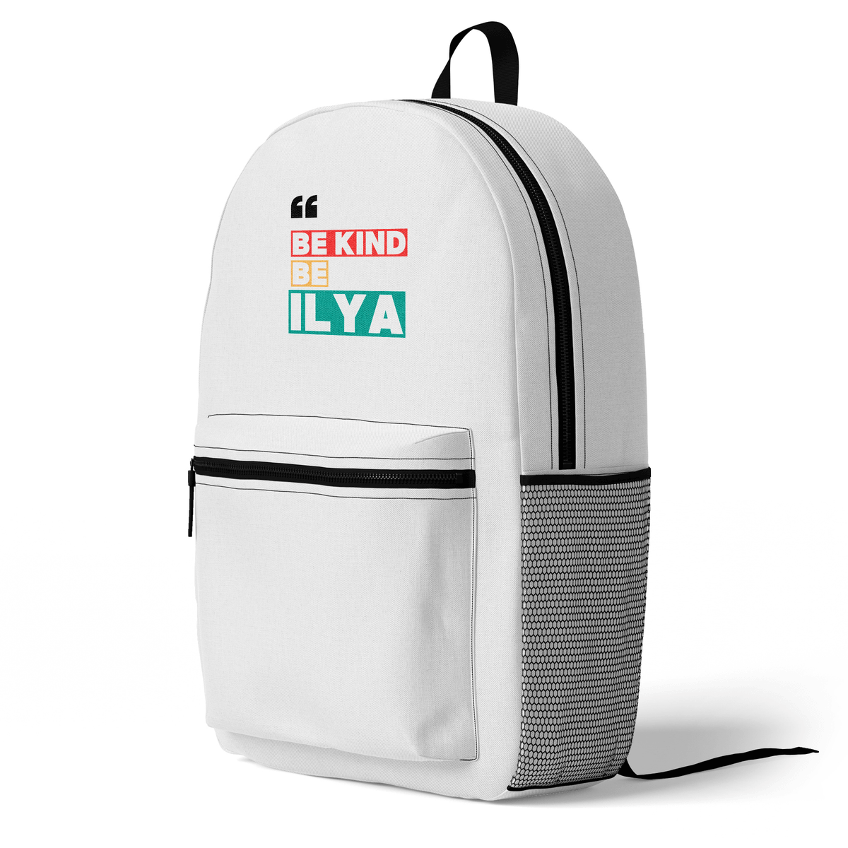 Personalized ILYA Be Kind Backpack
