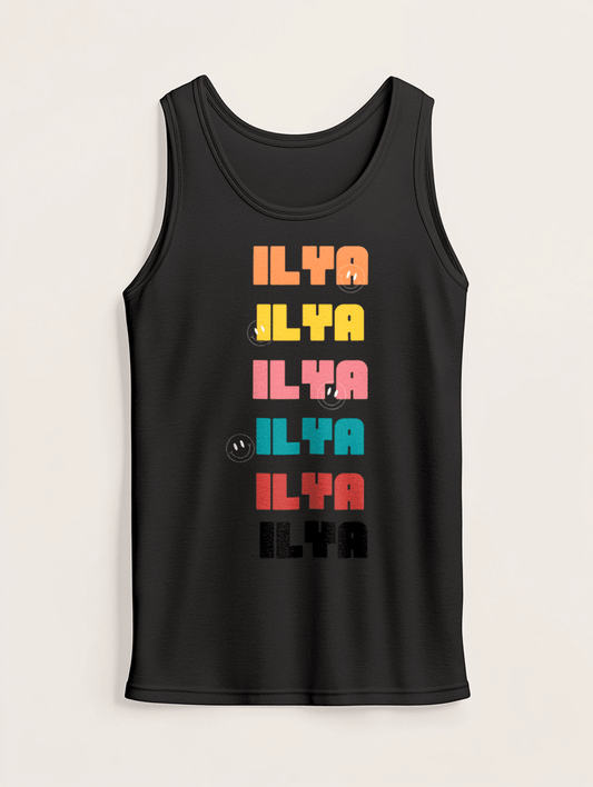 Personalized ILYA Vibrant Tank Top
