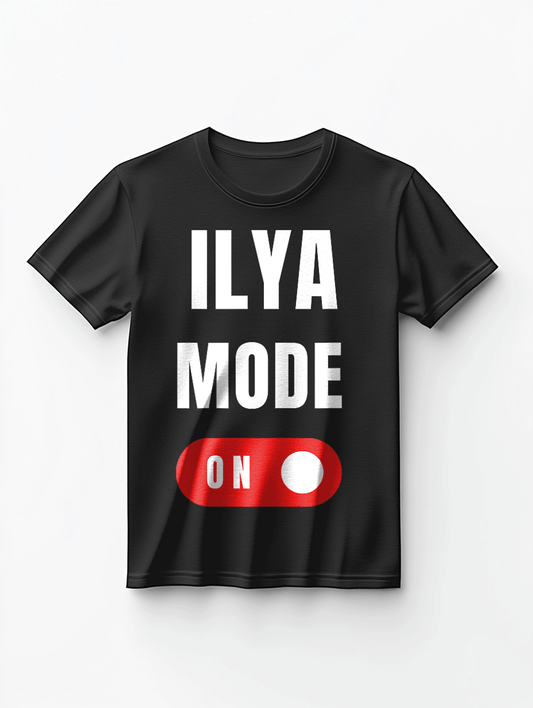 Personalized ILYA T-Shirt with Bold Statement Design