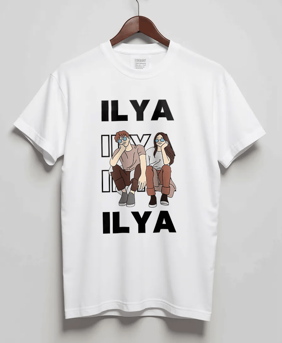 Personalized ILYA T-Shirt