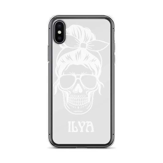 Personalized ILYA Skull Phone Case