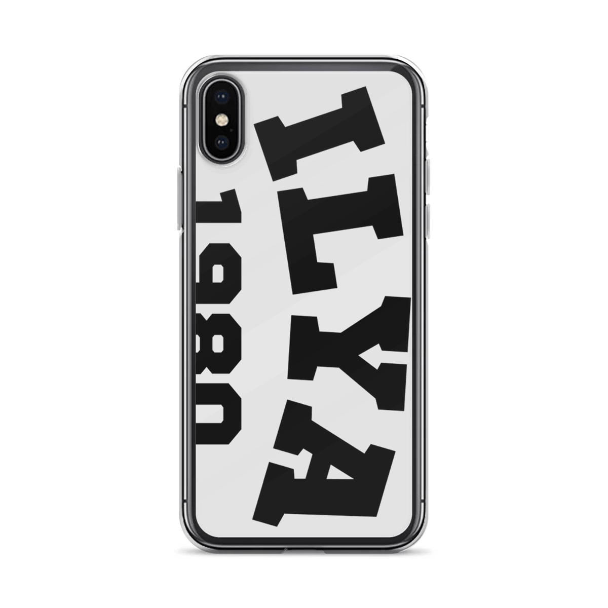 Personalized ILYA Clear Phone Case