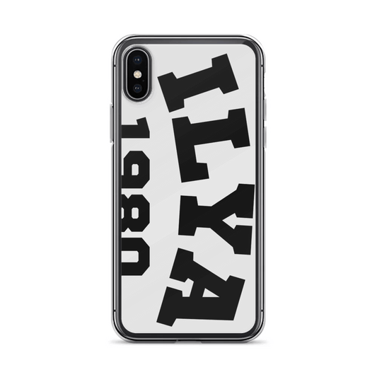 Personalized ILYA Clear Phone Case