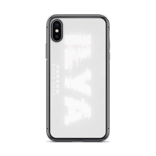 Personalized ILYA Neon Glitch Phone Case