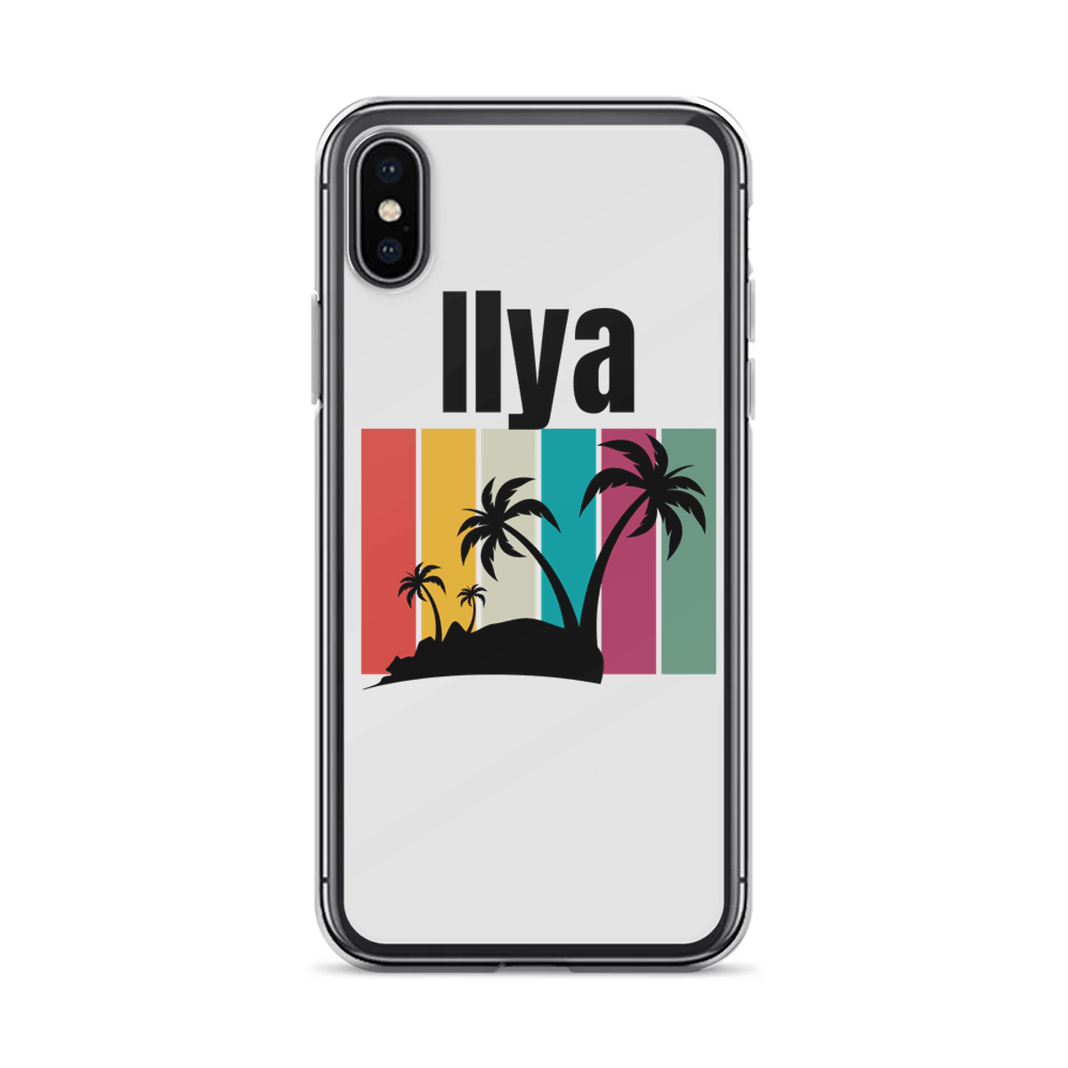 Personalized ILYA Retro Island Phone Case
