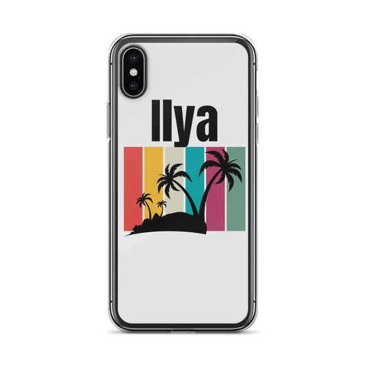 Personalized ILYA Retro Island Phone Case