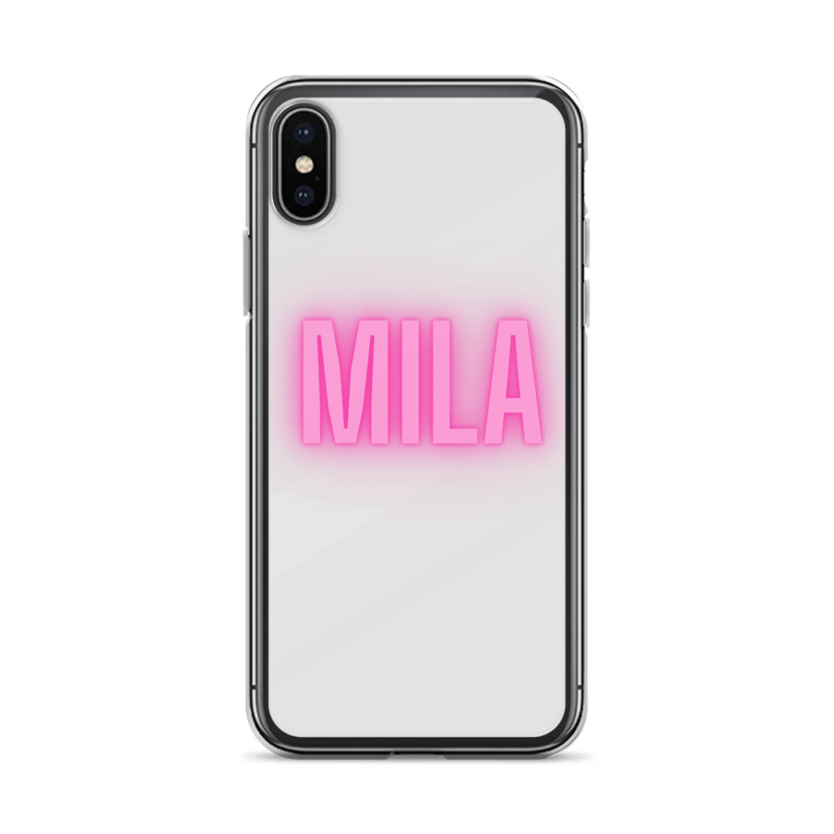 Personalized MILA Neon-Pink Phone Case
