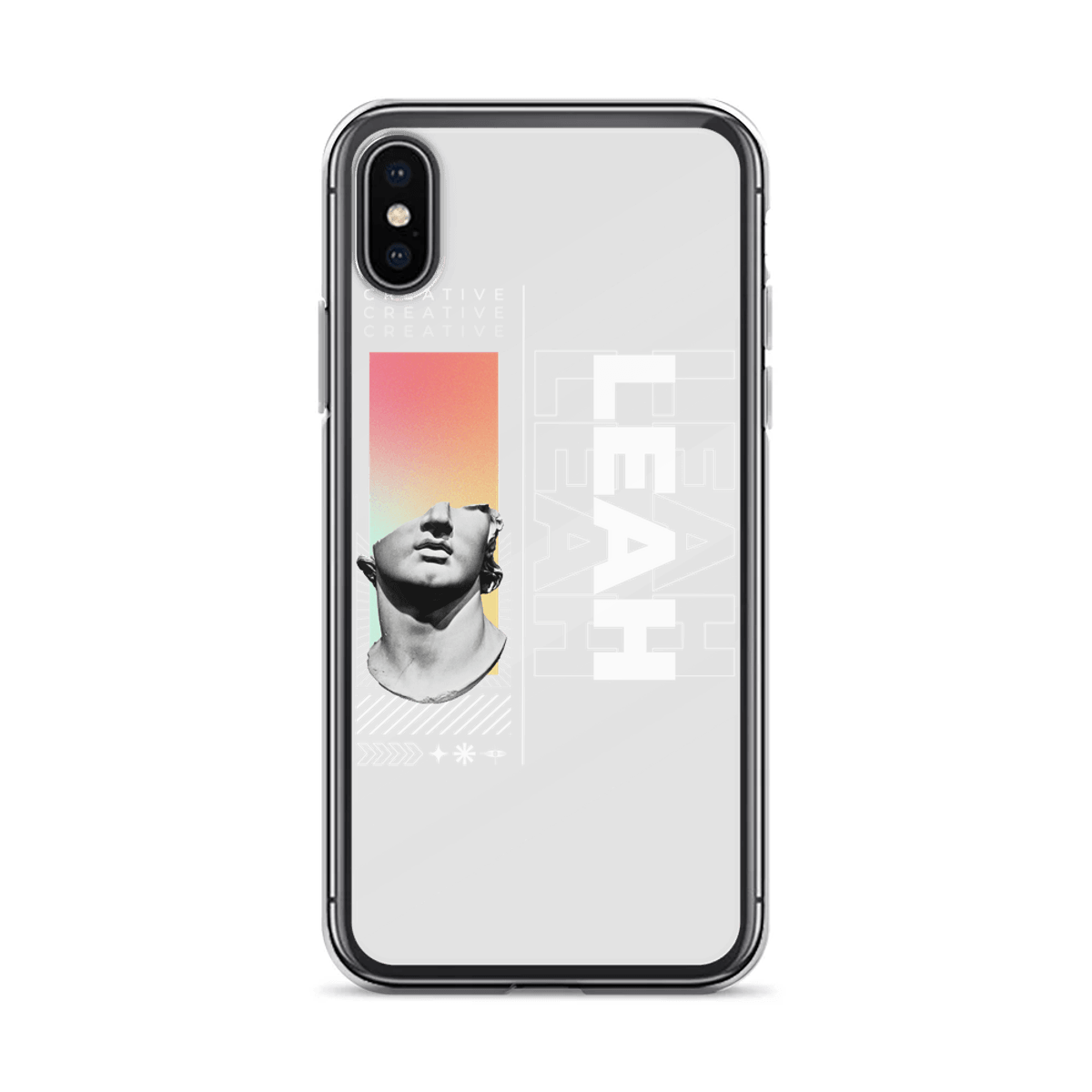 Personalized LEAH Clear Phone Case
