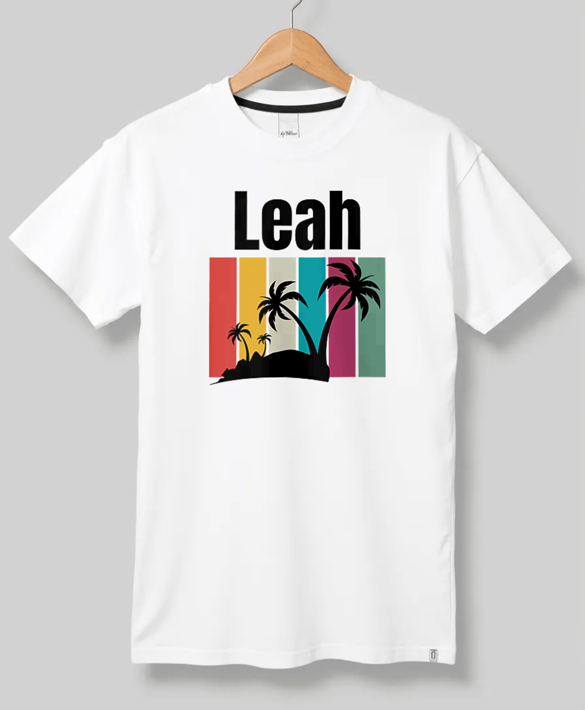 Personalized LEAH Summer Vibes T-Shirt