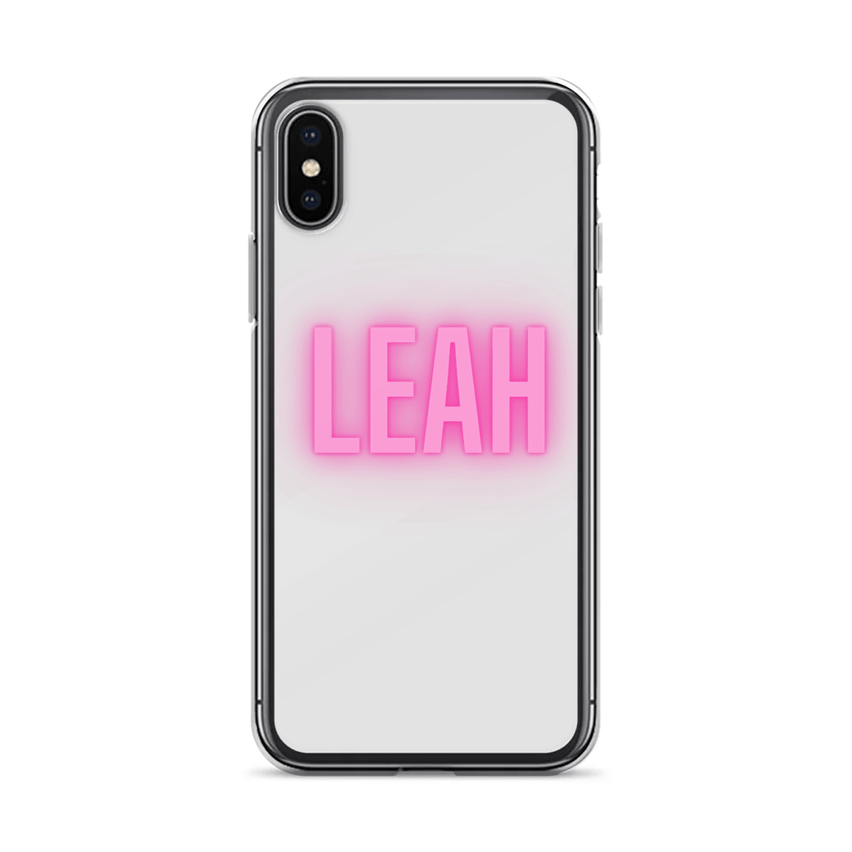 Personalized LEAH Neon-Pink Phone Case