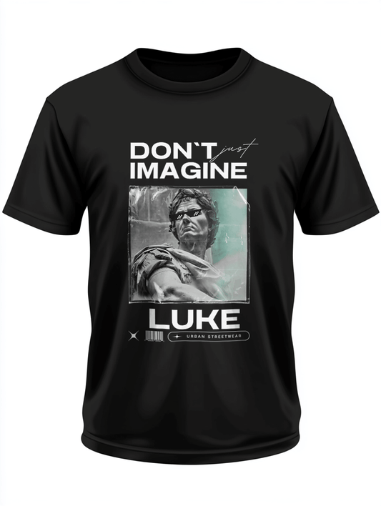 Personalized LUKE T-Shirt with Streetwise Attitude