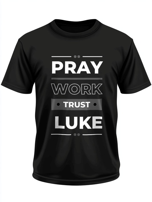 Personalized LUKE Motivational T-Shirt