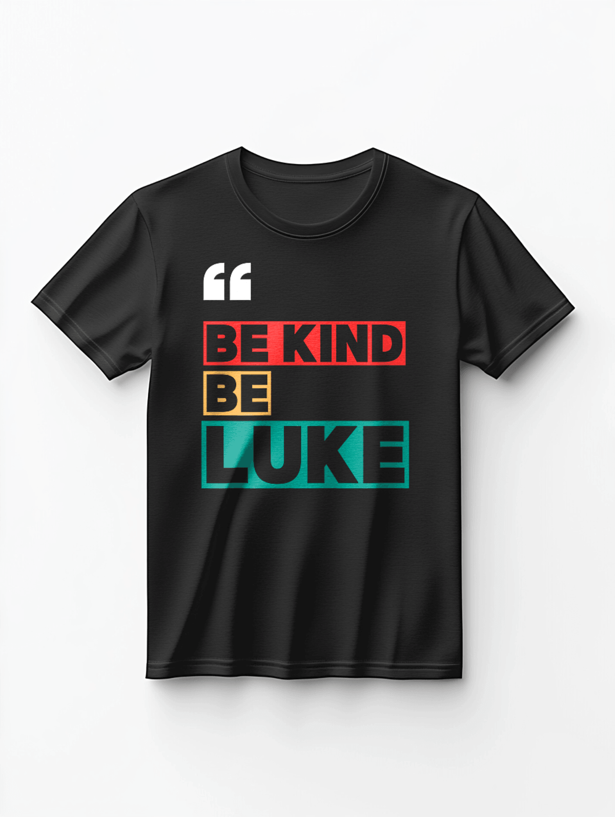 Personalized LUKE Be Kind T-Shirt