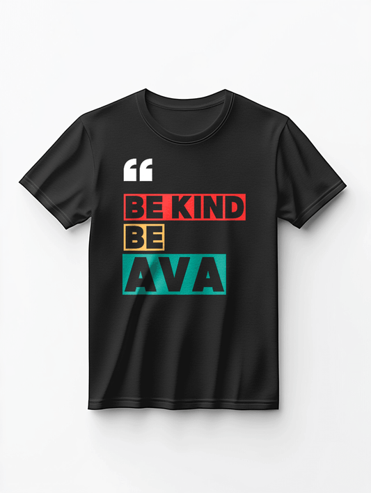 Personalized AVA Be Kind T-Shirt