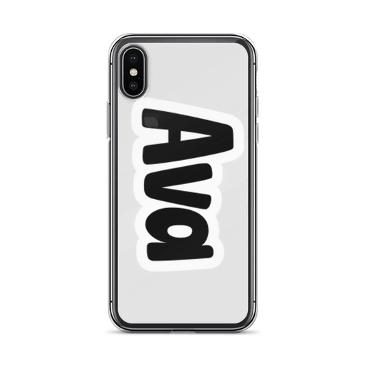 Personalized AVA Clear Phone Case