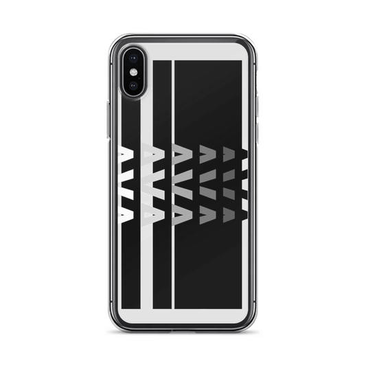 Personalized AVA Glossy Black Phone Case