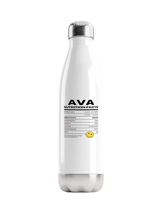 Personalized AVA Hydration Bottle