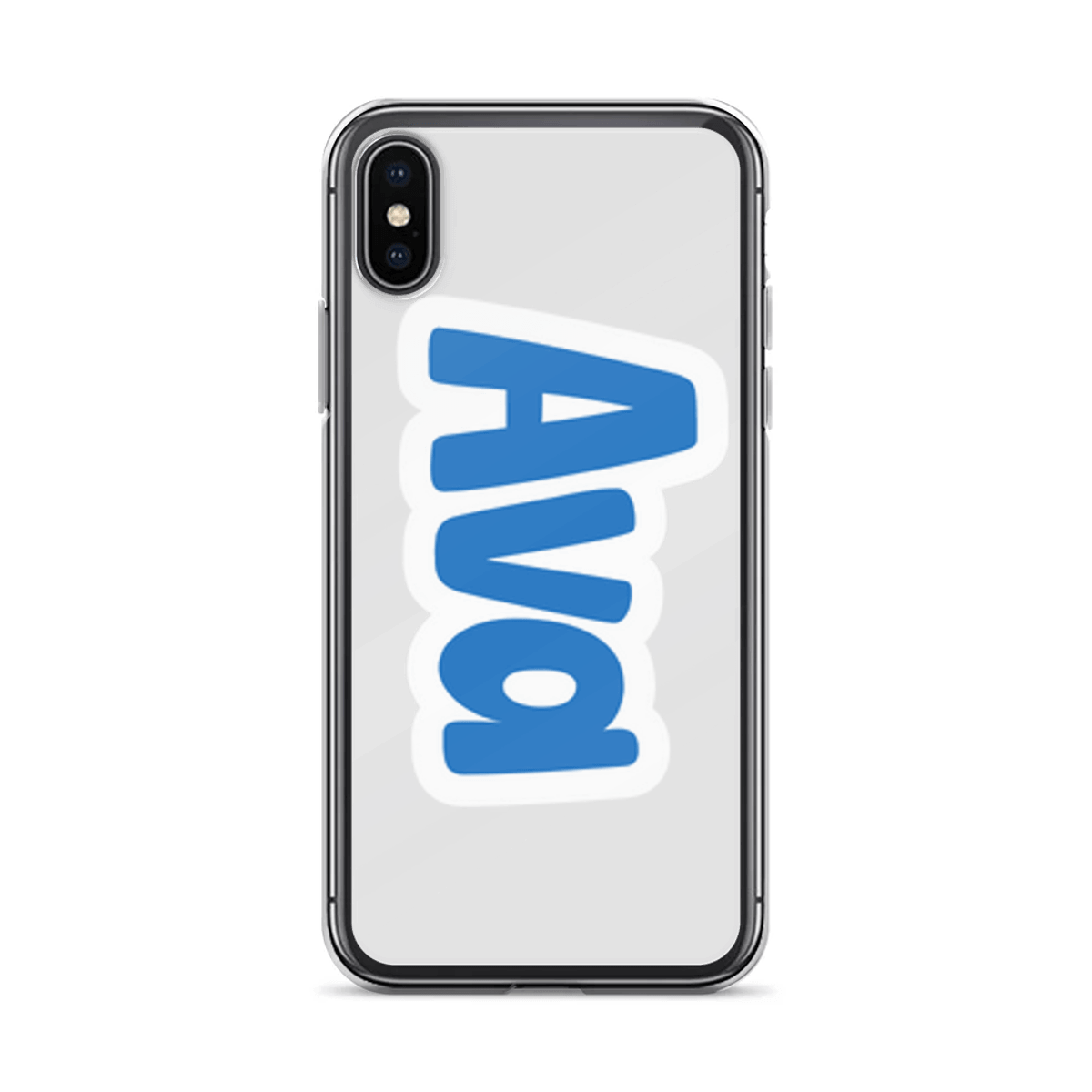 Personalized AVA Clear Phone Case