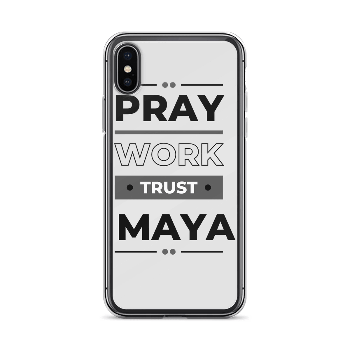 Personalized MAYA Phone Case with Bold Typography