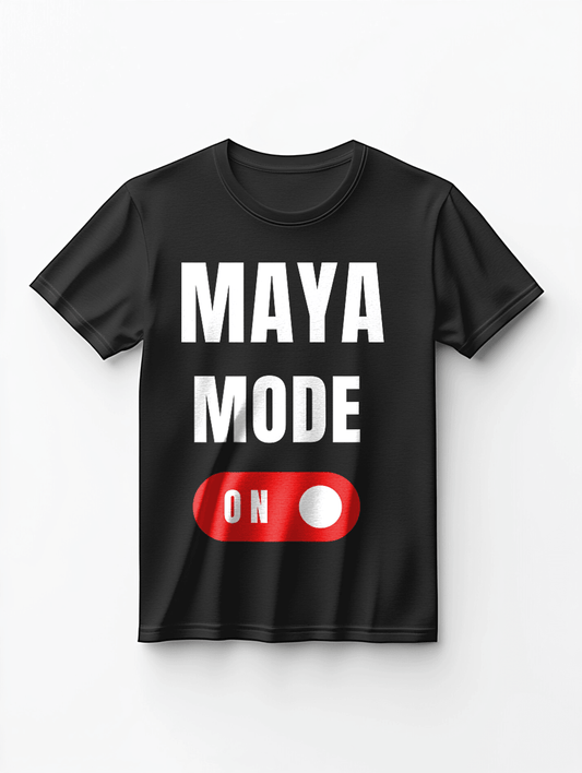 Personalized MAYA T-Shirt with Bold Statement Design