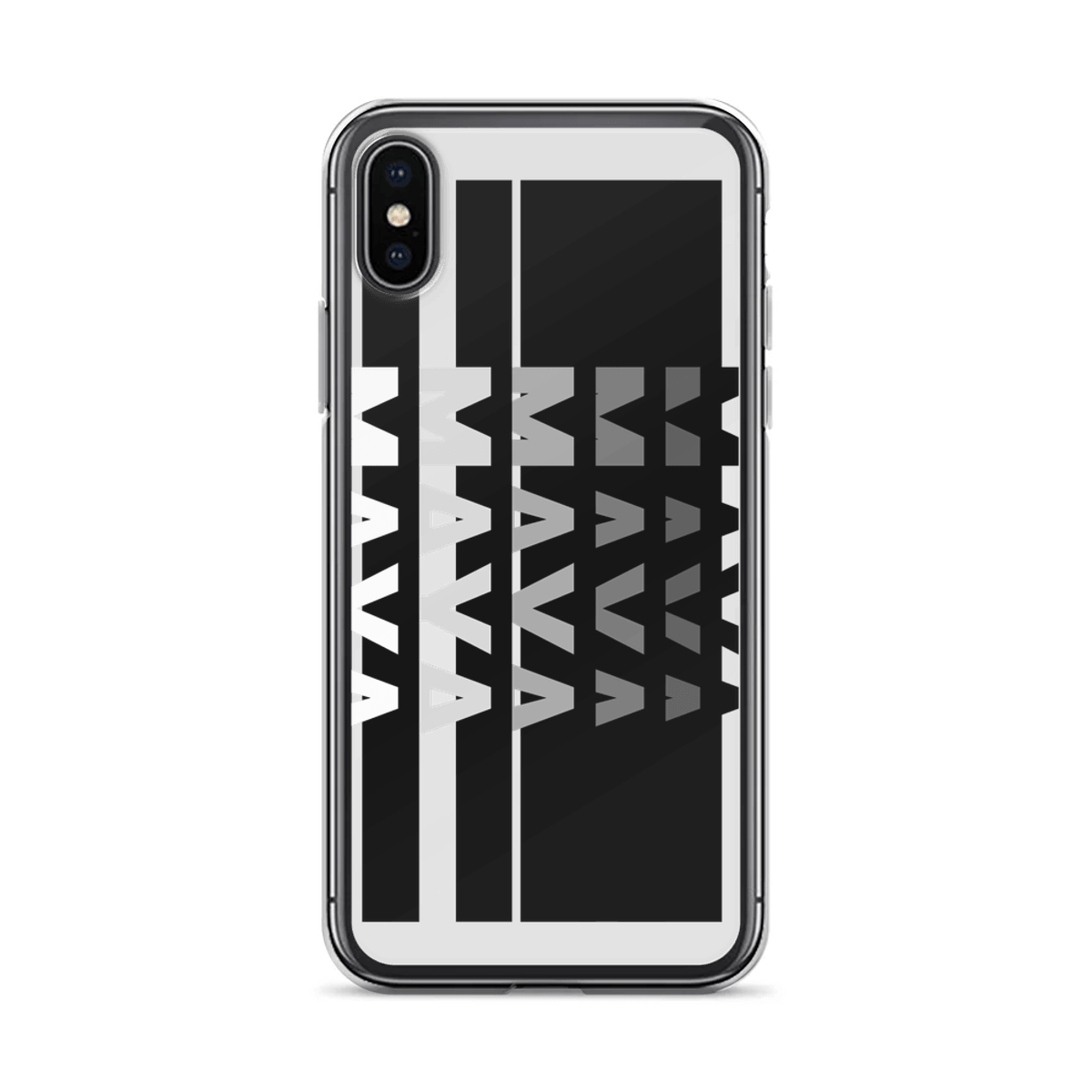Personalized MAYA Glossy Black Phone Case