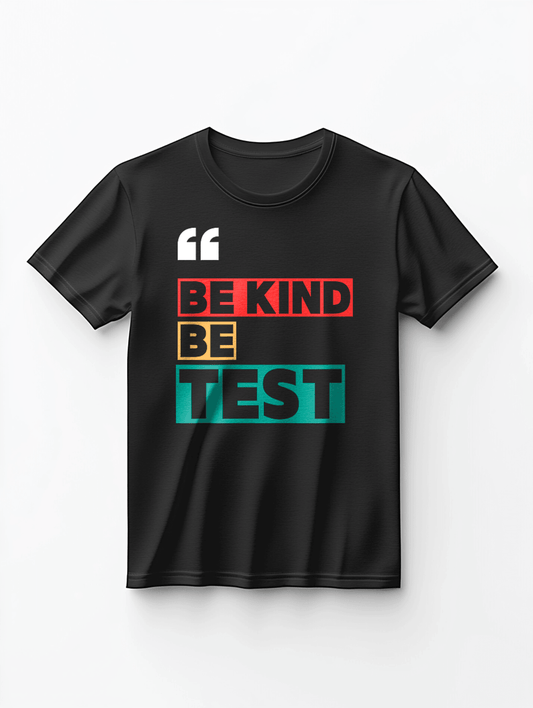 Personalized TEST Be Kind T-Shirt