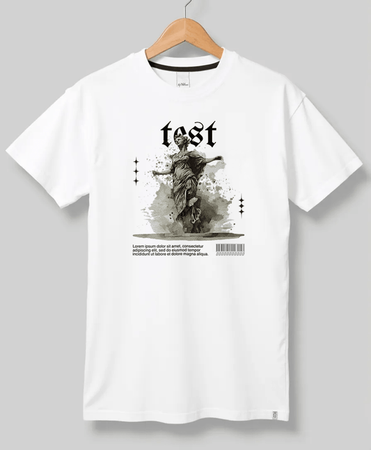 Personalized TEST Classical Statue T-Shirt