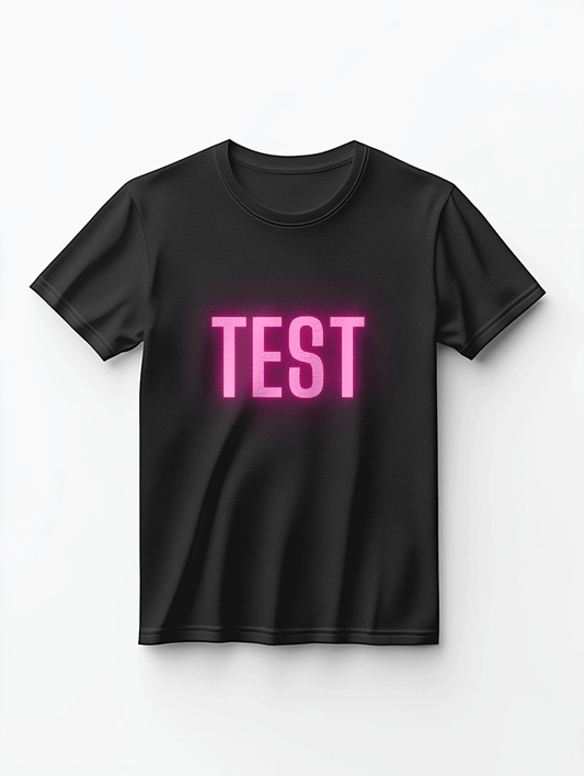 Personalized TEST Neon-Pink T-Shirt