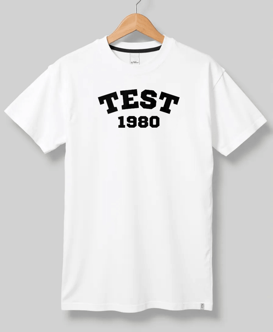 Personalized TEST Collegiate T-Shirt