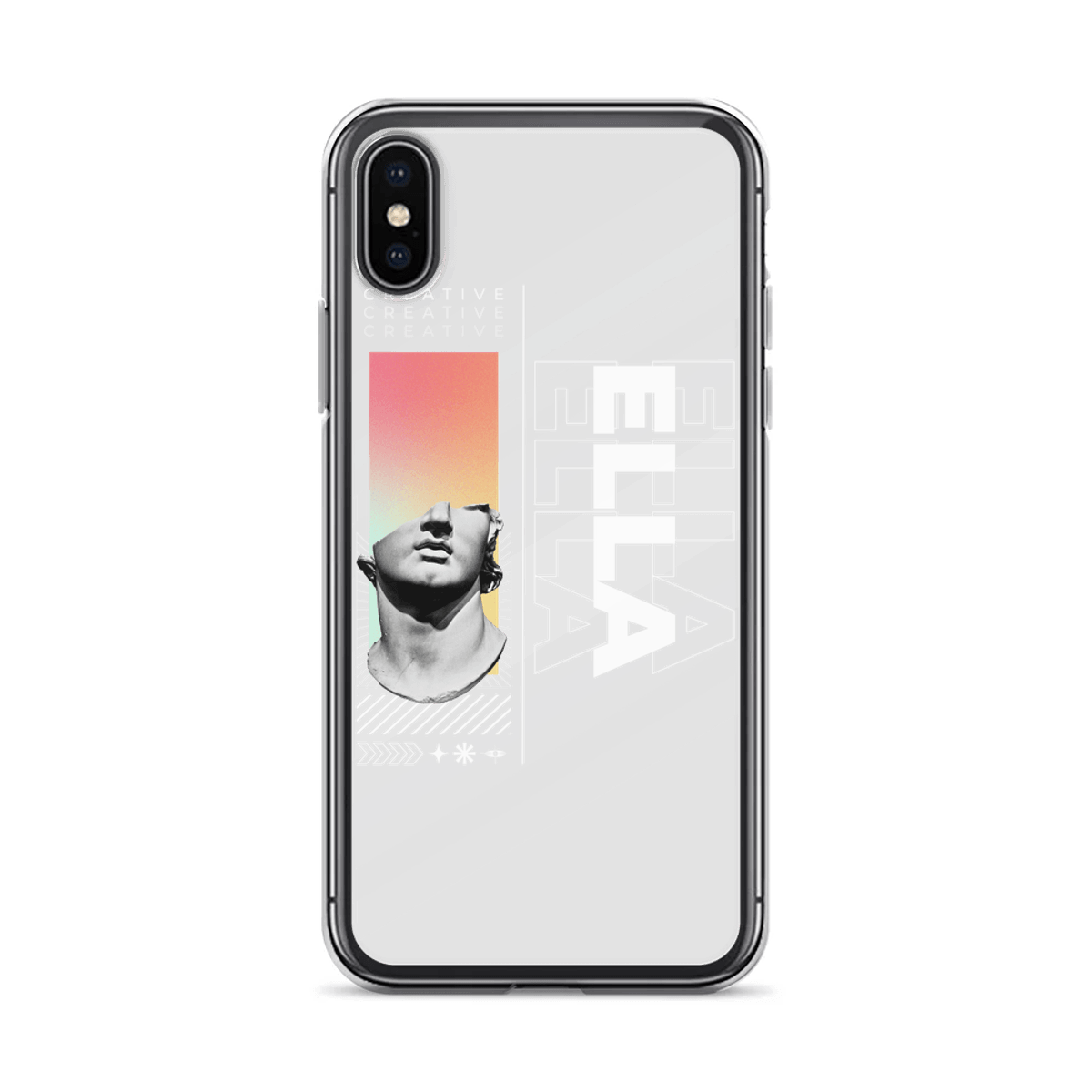 Personalized ELLA Clear Phone Case