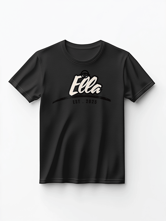 Personalized ELLA Vintage-Inspired T-shirt