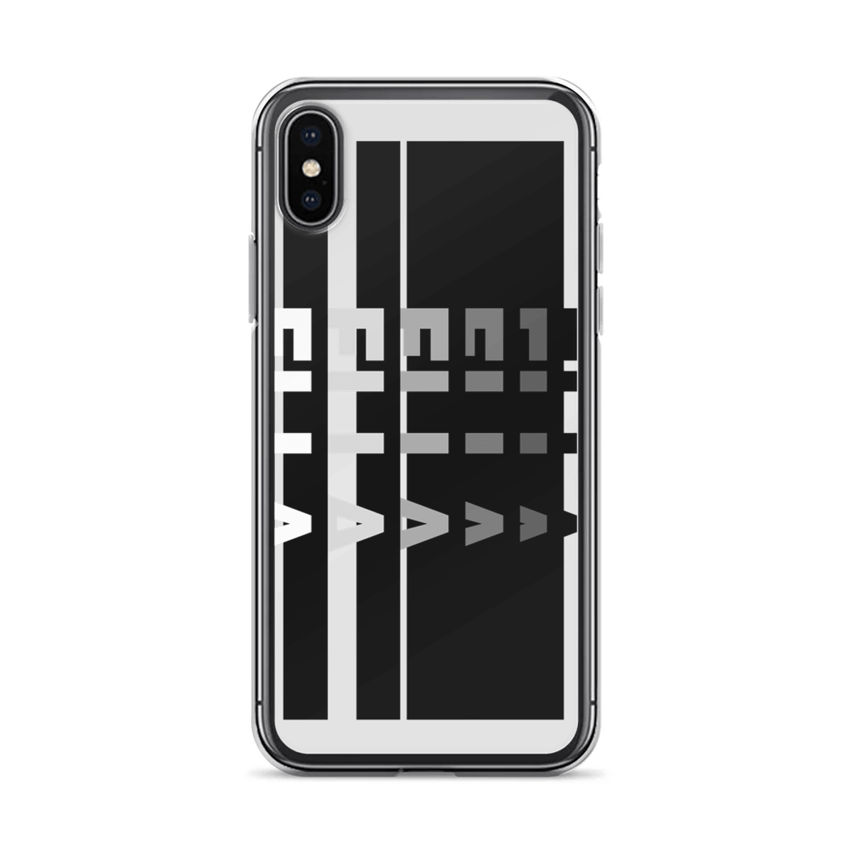 Personalized ELLA Glossy Black Phone Case
