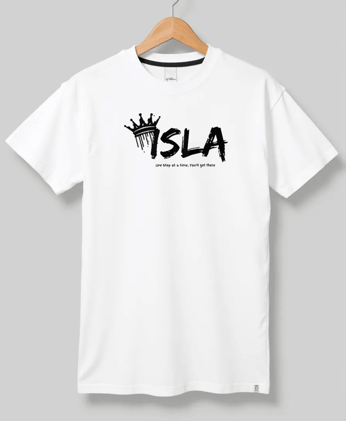 Personalized ISLA T-Shirt with Crown Design