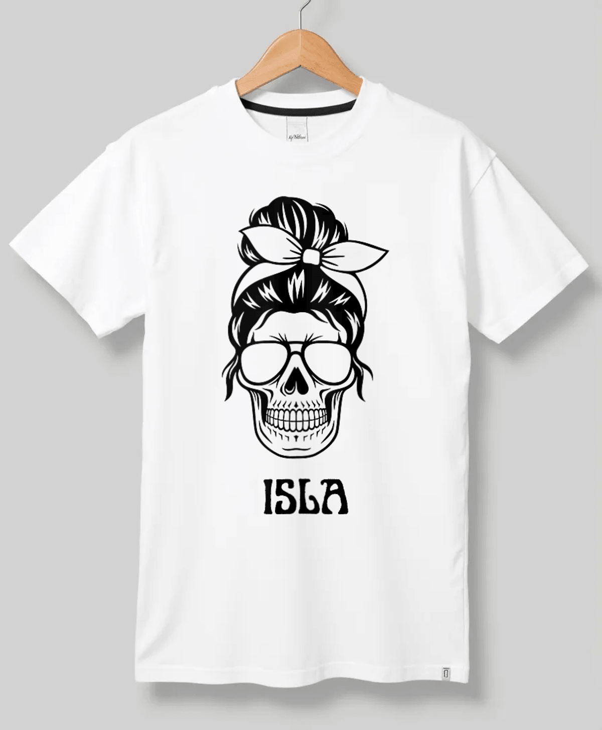 Personalized ISLA Skull T-Shirt